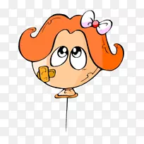 阿凡达气球剪辑艺术-粉红色气球化身-空若网 阿凡达气球剪辑艺术-粉红色气球化身-空若网