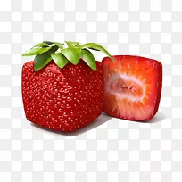 草莓果方图-创意水果草莓广场-空若网 草莓果方图-创意水果草莓广场-空若网