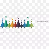 区域图流程图-彩色三角形区域图。-空若网 区域图流程图-彩色三角形区域图。-空若网