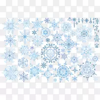 蓝点雪花图案-蓝色雪花-空若网 蓝点雪花图案-蓝色雪花-空若网