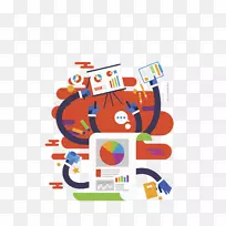 数据绘图动画插图.数据表-空若网 数据绘图动画插图.数据表-空若网