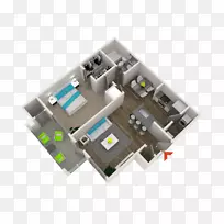 平面图电子元器件设计-空若网 平面图电子元器件设计-空若网