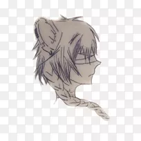 线条艺术鼻子卡通素描-空若网 线条艺术鼻子卡通素描-空若网