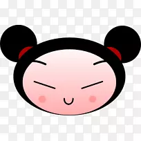 卡通剪贴画.卡通恶棍脸-空若网 卡通剪贴画.卡通恶棍脸-空若网