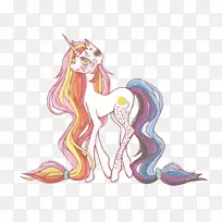 独角兽插画-奇幻独角兽-空若网 独角兽插画-奇幻独角兽-空若网