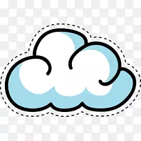 云白色剪贴画-白色卡通云-空若网 云白色剪贴画-白色卡通云-空若网