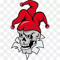 小丑纸头骨摄影-坏人小丑-空若网 小丑纸头骨摄影-坏人小丑-空若网