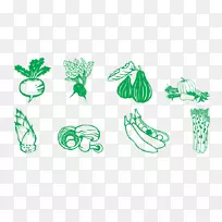 蔬菜插图-蔬菜图标-空若网 蔬菜插图-蔬菜图标-空若网