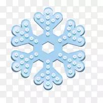 蓝色雪花图标-雪花-空若网 蓝色雪花图标-雪花-空若网