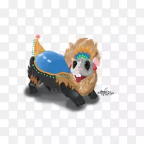 狗毛绒动物和可爱的玩具鼻子小雕像-豚鼠-空若网 狗毛绒动物和可爱的玩具鼻子小雕像-豚鼠-空若网