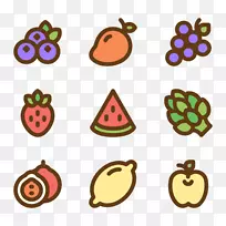 电脑图标剪贴画水果蔬菜-空若网 电脑图标剪贴画水果蔬菜-空若网