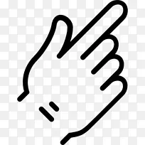 手势电脑图标手指夹艺术手势-空若网 手势电脑图标手指夹艺术手势-空若网