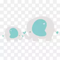 幼儿剪贴画-小象-空若网 幼儿剪贴画-小象-空若网