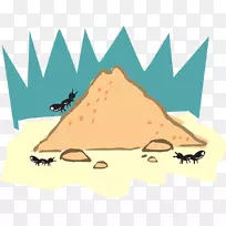 蚁群昆虫画夹艺术-昆虫-空若网 蚁群昆虫画夹艺术-昆虫-空若网