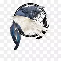 头饰-乌鸦-空若网 头饰-乌鸦-空若网