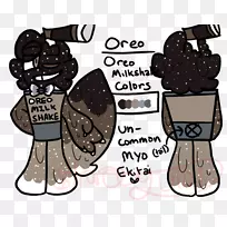 卡通鞋字体-奥利奥奶昔-空若网 卡通鞋字体-奥利奥奶昔-空若网