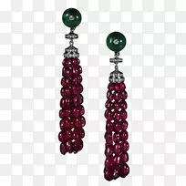 宝格丽珠宝耳环宝石钻石切割宝石耳环-空若网 宝格丽珠宝耳环宝石钻石切割宝石耳环-空若网