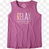 无袖衬衫粉红色m肌松弛-空若网 无袖衬衫粉红色m肌松弛-空若网