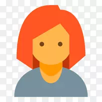 电脑图标阿凡达用户简介女性-商业女性卡通-空若网 电脑图标阿凡达用户简介女性-商业女性卡通-空若网