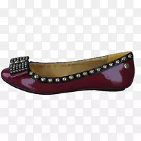 芭蕾平鞋皮革女阿迪达斯眨眼-空若网 芭蕾平鞋皮革女阿迪达斯眨眼-空若网