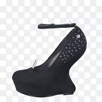 山羊皮靴步行泵-眨眼-空若网 山羊皮靴步行泵-眨眼-空若网