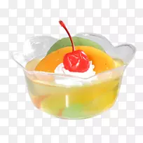 明胶甜点水果沙拉水果杯圆形水果沙拉-空若网 明胶甜点水果沙拉水果杯圆形水果沙拉-空若网