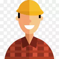 安全帽工人卡通片艺术.卡通工人化身-空若网 安全帽工人卡通片艺术.卡通工人化身-空若网