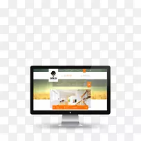 电脑显示器多媒体显示广告.ui ux-空若网 电脑显示器多媒体显示广告.ui ux-空若网