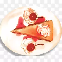 冷冻甜点-草莓芝士蛋糕-空若网 冷冻甜点-草莓芝士蛋糕-空若网