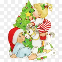 圣诞儿童快乐新年剪贴画-圣诞门-空若网 圣诞儿童快乐新年剪贴画-圣诞门-空若网