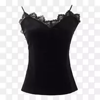 上衣紧身胸衣吊带无袖衬衫-空若网 上衣紧身胸衣吊带无袖衬衫-空若网