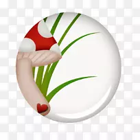 手指圣诞装饰品特写-空若网 手指圣诞装饰品特写-空若网