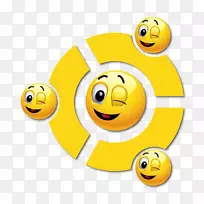 笑脸桌面壁纸眨眼动画-黄色天空-空若网 笑脸桌面壁纸眨眼动画-黄色天空-空若网