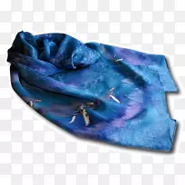 丝质海豚围巾丝巾-空若网 丝质海豚围巾丝巾-空若网