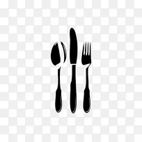线字形-刀叉勺子-空若网 线字形-刀叉勺子-空若网