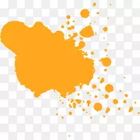 抽象涂鸦黄色水彩画创作黄色涂鸦-空若网 抽象涂鸦黄色水彩画创作黄色涂鸦-空若网