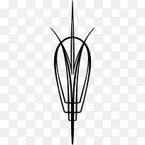 叶线艺术对称剪贴画-空若网 叶线艺术对称剪贴画-空若网