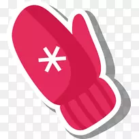 手套冬季设计师-红色冬季手套材料-空若网 手套冬季设计师-红色冬季手套材料-空若网