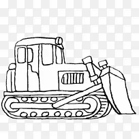 重型机械着色书推土机卡车-空若网 重型机械着色书推土机卡车-空若网