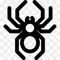 蜘蛛昆虫电脑图标害虫剪贴画蜘蛛-空若网 蜘蛛昆虫电脑图标害虫剪贴画蜘蛛-空若网