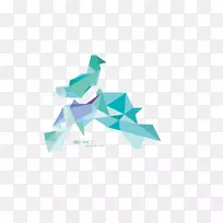 三角形几何-抽象三角形背景-空若网 三角形几何-抽象三角形背景-空若网