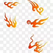 Adobe插画火焰-空若网 Adobe插画火焰-空若网