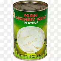 椰子水肉食品果汁泡-幼椰子-空若网 椰子水肉食品果汁泡-幼椰子-空若网