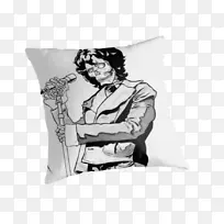 投掷枕头垫长方形-吉姆莫里森-空若网 投掷枕头垫长方形-吉姆莫里森-空若网