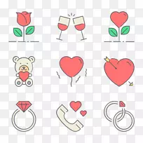 爱情人节剪贴画-爱情插画-空若网 爱情人节剪贴画-爱情插画-空若网