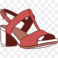 凉鞋高跟鞋扁凉鞋-空若网 凉鞋高跟鞋扁凉鞋-空若网