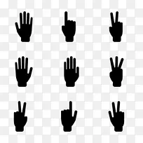 手指手电脑图标手势手身体-空若网 手指手电脑图标手势手身体-空若网