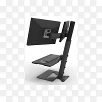 坐立台电脑显示器多显示器安装坐立桌-空若网 坐立台电脑显示器多显示器安装坐立桌-空若网