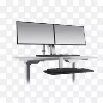 计算机监控人类因素和人体工程学办公桌家具.坐立桌-空若网 计算机监控人类因素和人体工程学办公桌家具.坐立桌-空若网