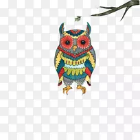 谷仓猫头鹰水彩画插图猫头鹰绘画材料图片-空若网 谷仓猫头鹰水彩画插图猫头鹰绘画材料图片-空若网